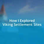 How I Explored Viking Settlement Sites