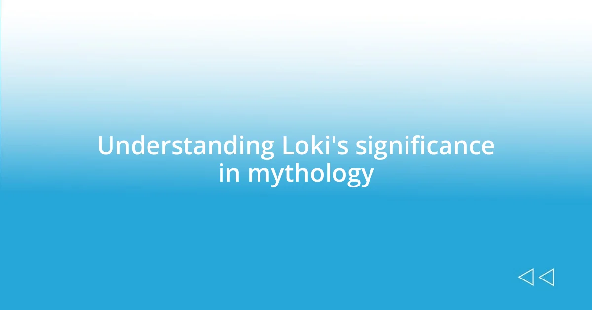 Understanding Loki